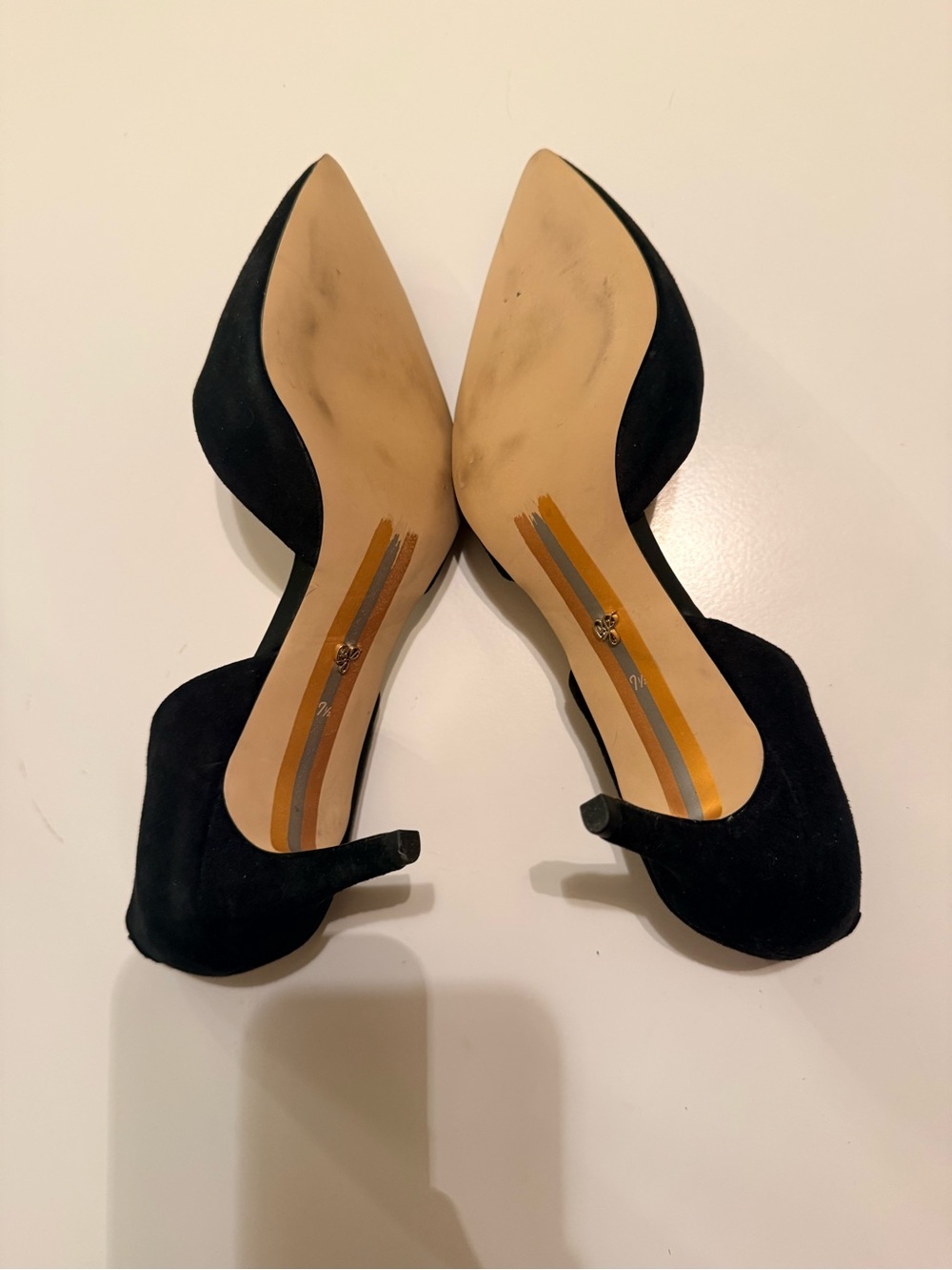 Sam Edelman black suede stiletto - Picture 3 of 9